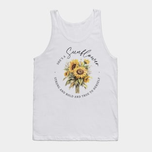 Bunch Of Sunflowers Tank Top